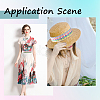 10M Ethnic Style Embroidery Polyester Flower Ribbons OCOR-WH0077-74B-5