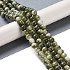 Baking Paint Glass Bead Strands X-GLAA-H031-01B-14-2