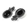 Natural Obsidian Pendants G-I370-09AS-08-2
