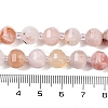 Natural Cherry Blossom Agate Beads Strands G-G182-B41-03-5