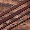 Flat Leather Jewelry Cord WL-GF0001-06B-02-5