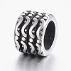 304 Stainless Steel Beads STAS-H440-43AS-2