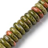 Natural Unakite Beads Strands G-F743-06D-1