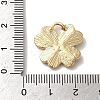 Flower Alloy Enamel Pendants ENAM-A007-04KCG-03-3