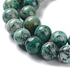 Natural Chrysocolla Beads Strands G-C093-A01-02-3