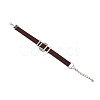 PU Leather Cord Bracelet Making AJEW-TAC0034-01A-2