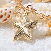 Trendy Shell Bib Beach Necklaces NJEW-PH0001-01-3