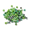 Electroplate Glass Beads GLAA-D020-01A-2