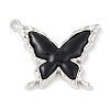 Rack Plating Alloy Enamel Pendants PALLOY-F018-12P-01-1