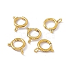 PVD Vacuum Plating 201 Stainless Steel Spring Ring Clasps STAS-J401-LD023-12-3