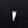 Tarnish Resistant 201 Stainless Steel Snap on Bails STAS-S105-JN470-1-9-2