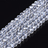 Electroplate Glass Beads Strands EGLA-A034-T6mm-A20-1