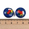 Christmas Handmade Lampwork Enamel Beads X1-LAMP-C020-03F-4