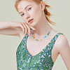270Pcs 9 Colors Imitation Cracked Jade Glass Beads Sets GLAA-AR0001-37-6