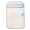Plastic Glitter Holographic Packaging Yin-yang Resealable Bags OPP-D003-04E-2