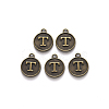 Alloy Pendant Cabochon Settings PALLOY-N156-01T-AB-1