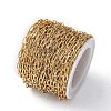 304 Stainless Steel Paperclip Chains CHS-L030-15G-3