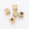 304 Stainless Steel Large Hole Letter European Beads STAS-H428-01G-N-1