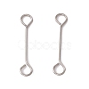 Non-Tarnish 304 Stainless Steel Connector Charms STAS-G291-03A-P-1