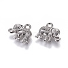 Tibetan Style Alloy Charms PALLOY-P220-01B-NR-2