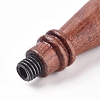Pear Wood Handle AJEW-WH0121-35B-2