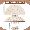 2Pcs Wood Wreath Boards DIY-FG0006-77B-2