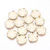 Brass Pendants X-KK-R037-209G-1