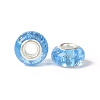 Rondelle Resin European Beads RPDL-A001-01-01-3