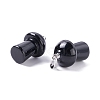 Natural Obsidian Pendants G-M380-B07-P-3