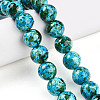Synthetic Turquoise Beads Strands TURQ-T004-08A-11-2
