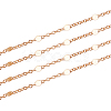 3.28 Feet Brass Link Chains X-CHC-T007-02G-1