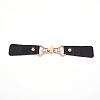Alloy Sew on Turn Twist Clasp Lock FIND-WH0053-34KCG-1