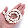 Natural Keshi Pearl Beads Strands PEAR-S020-O01-6