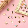 26Pcs 26 Styles Alloy Enamel Pendants ENAM-YW0002-94-5