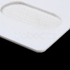 Oval Hole Acrylic Pearl Display Board Loose Beads Paste Board ODIS-M006-01J-3