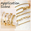 2 Sets 2 Styles Alloy Chain Bracelets & Bangles Set for Women BJEW-SP0001-34B-6