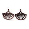 Walnut Wood Laser Cut Pendants WOOD-Q051-04C-1