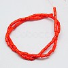 Synthetic Turquoise Beads Strands TURQ-G120-5x9mm-06-2