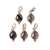 Natural Smoky Quartz Faceted Pendans X-KK-L218-004G-05-1