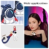 6Pcs 6 Styles Spray Painted Alloy Pendants FIND-YW0010-65-6