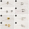 DIY Brass & Alloy & Iron Jewelry Making Finding Kits DIY-SP0003-21-4