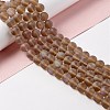 Synthetic Moonstone Beads Strands G-E573-01C-07-4