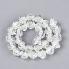 Handmade Foil Glass Beads Strands FOIL-Q002-06E-2