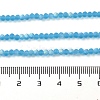 Imitation Jade Glass Beads Strands EGLA-A034-T2mm-MB08-5