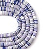 Handmade Polymer Clay Beads Strands CLAY-R089-8mm-T010-5
