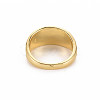 Rack Plating Light Gold Alloy Enamel Wide Band Rings RJEW-Q163-005-RS-2