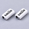 Opaque Spray Painted Acrylic Beads MACR-N008-23A-2