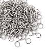 Tarnish Resistant 304 Stainless Steel Open Jump Rings STAS-E011-6x0.8mm-3
