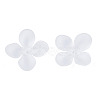 Transparent Acrylic Beads X-FACR-N005-003-4