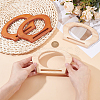 4Pcs 2 Colors Oval Wooden Bag Handles FIND-PH0059-90B-3